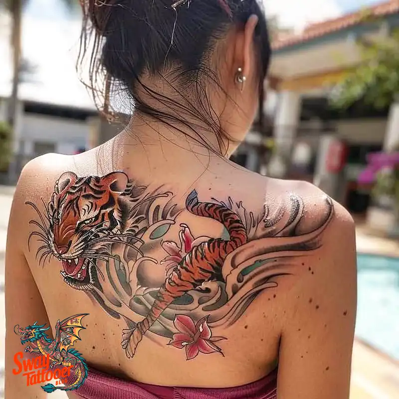 100 Yokai Japanese Tiger Tattoo Designs: Mystical Ink Spirit 15 Yokai Japanese Tiger Tattoo