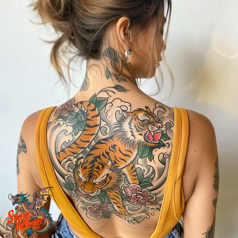 100 Yokai Japanese Tiger Tattoo Designs: Mystical Ink Spirit 7 Yokai Japanese Tiger Tattoo