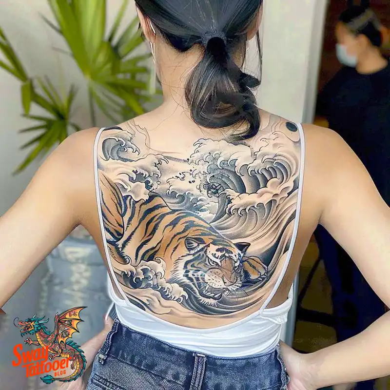 100 Yokai Japanese Tiger Tattoo Designs: Mystical Ink Spirit 5 Yokai Japanese Tiger Tattoo