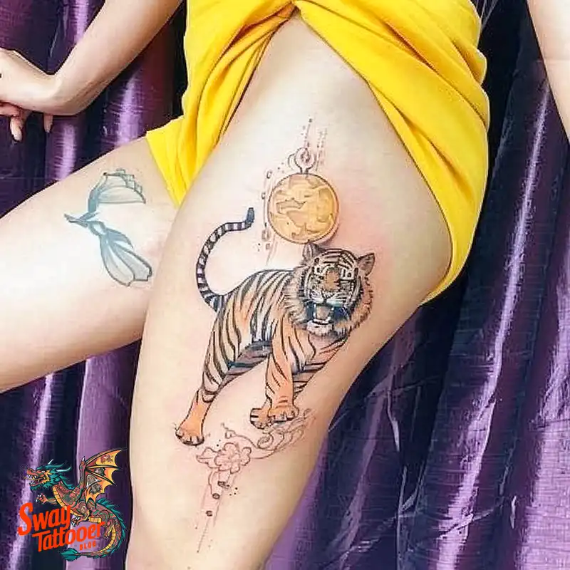 100 Yokai Japanese Tiger Tattoo Designs: Mystical Ink Spirit 4 Yokai Japanese Tiger Tattoo