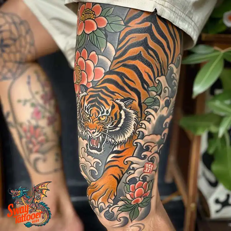 100 Yokai Japanese Tiger Tattoo Designs: Mystical Ink Spirit 1 Yokai Japanese Tiger Tattoo