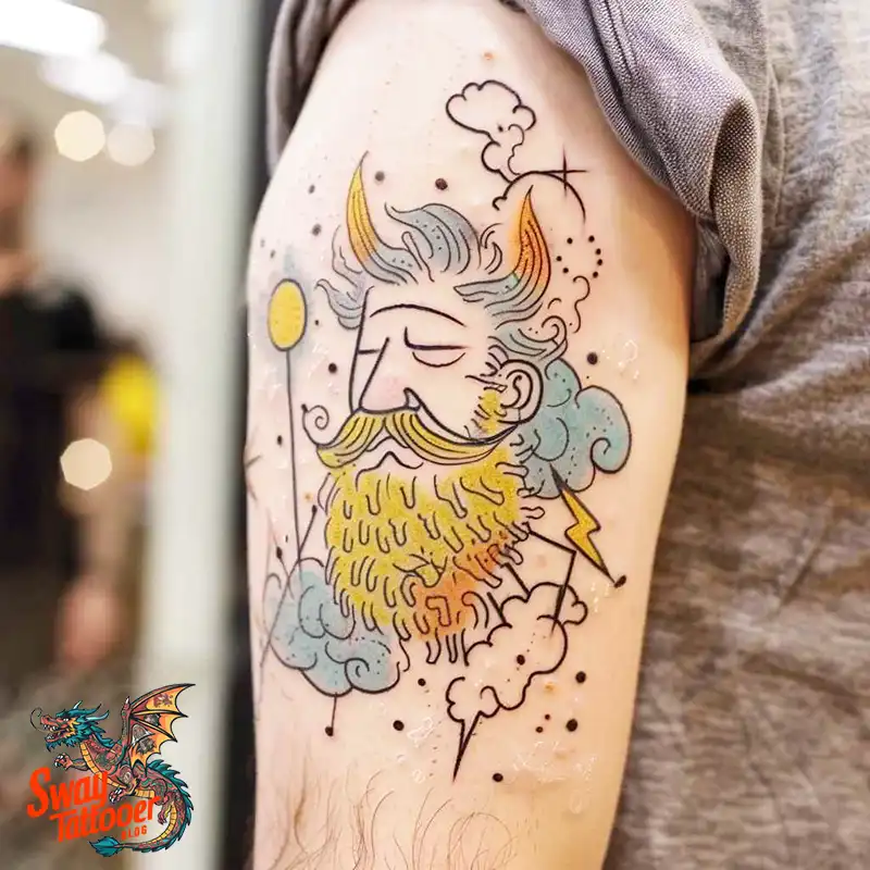 100 Zeus Tattoo Design Ideas: Thunder God Ink on Skin 101 Zeus Tattoo