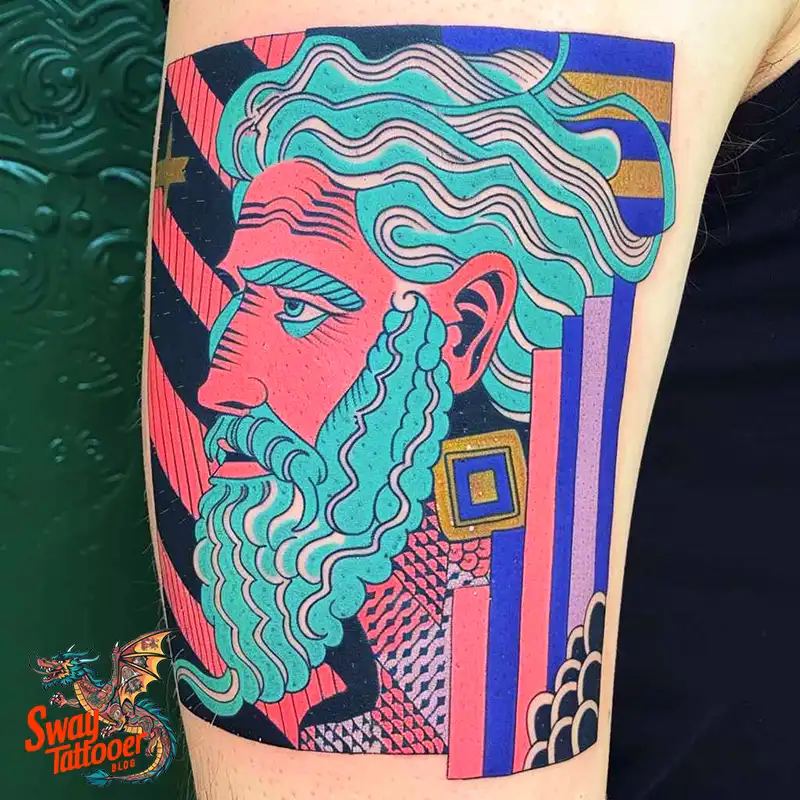 100 Zeus Tattoo Design Ideas: Thunder God Ink on Skin 4 Zeus Tattoo