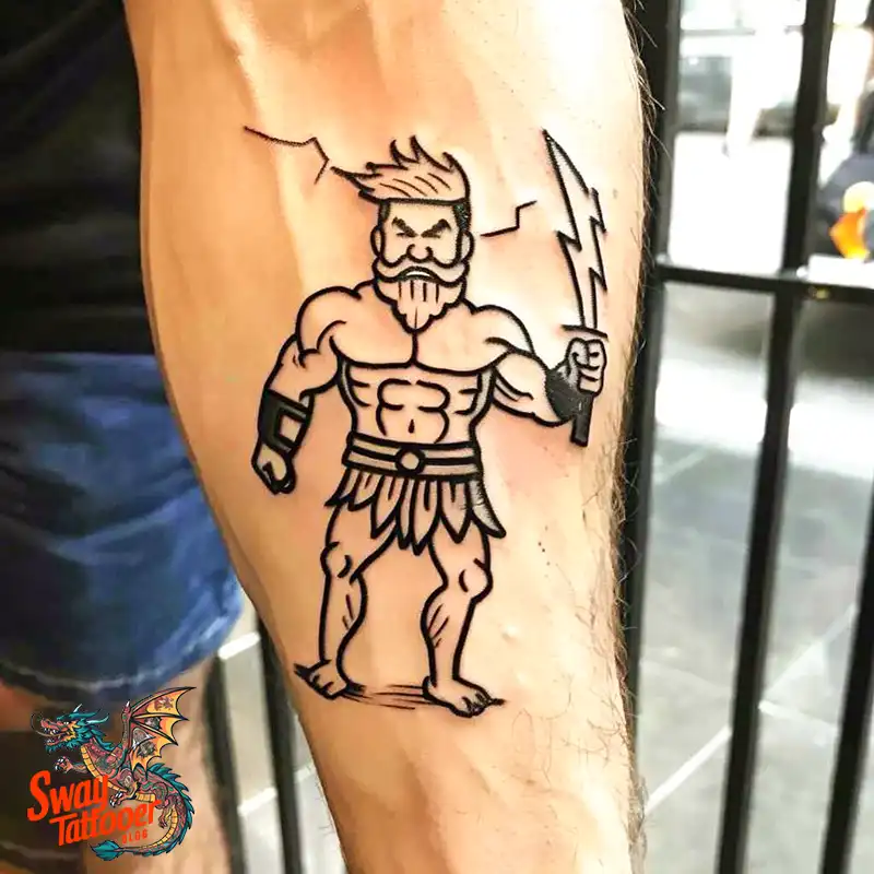 100 Zeus Tattoo Design Ideas: Thunder God Ink on Skin 68 Zeus Tattoo