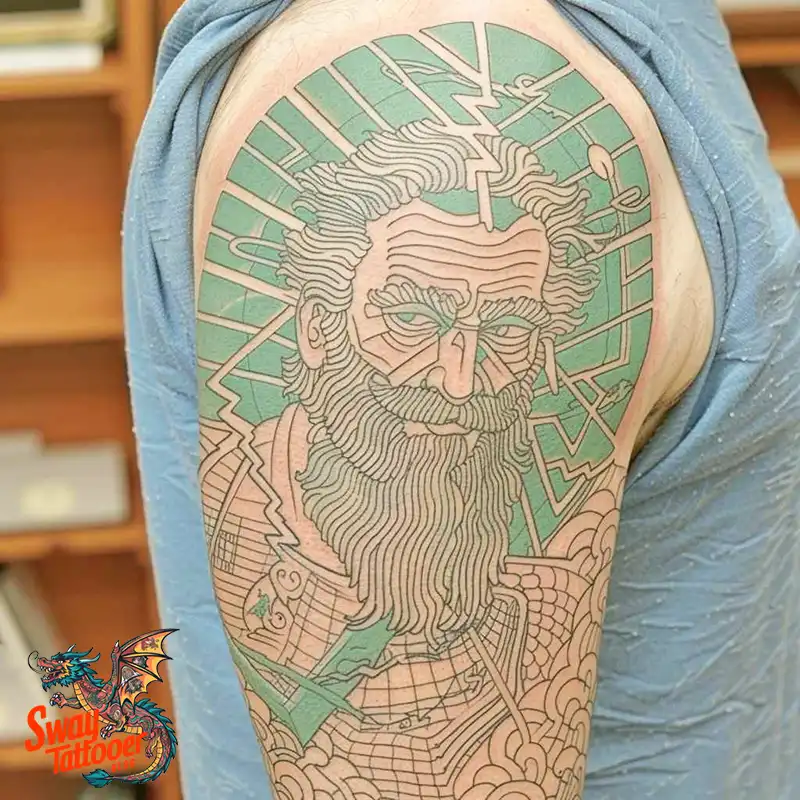 100 Zeus Tattoo Design Ideas: Thunder God Ink on Skin 98 Zeus Tattoo