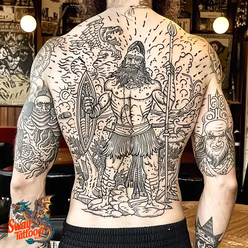 100 Zeus Tattoo Design Ideas: Thunder God Ink on Skin 39 Zeus Tattoo