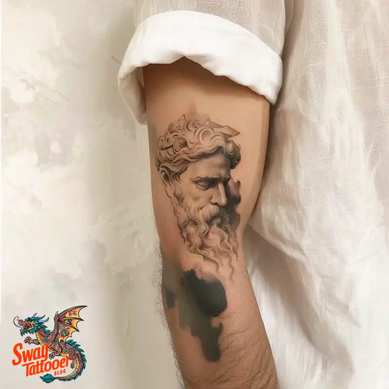 100 Zeus Tattoo Design Ideas: Thunder God Ink on Skin 16 Zeus Tattoo