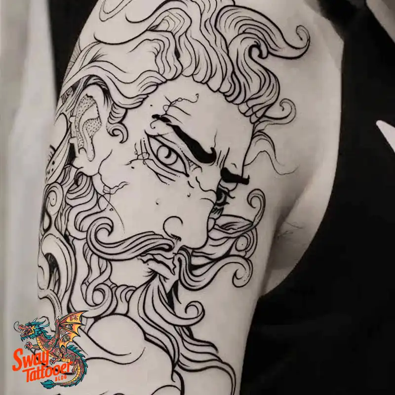 100 Zeus Tattoo Design Ideas: Thunder God Ink on Skin 15 Zeus Tattoo