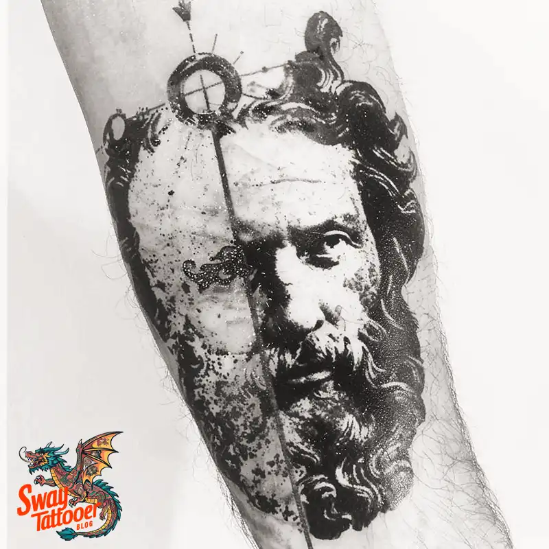 100 Zeus Tattoo Design Ideas: Thunder God Ink on Skin 13 Zeus Tattoo