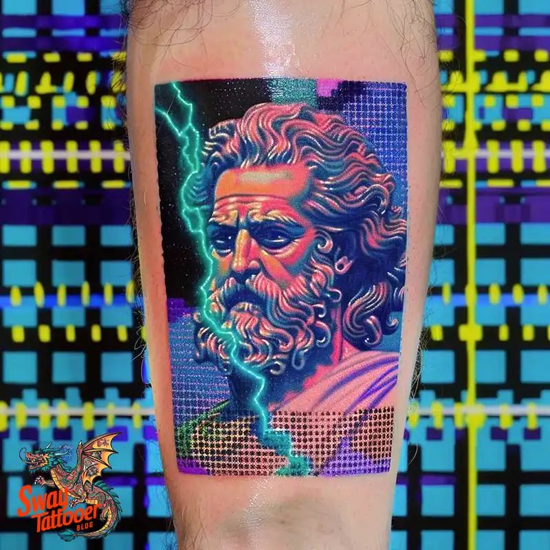 100 Zeus Tattoo Design Ideas: Thunder God Ink on Skin 7 Zeus Tattoo