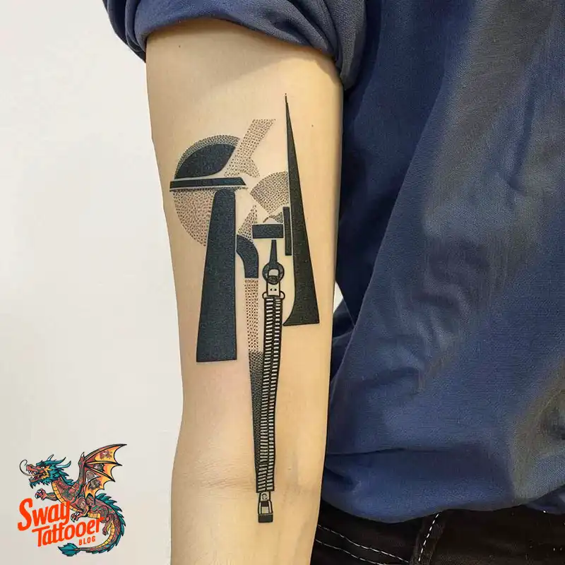 75 Zipper Tattoo Design Ideas: Trend & Stories Behind the Ink 57 Zipper Tattoo