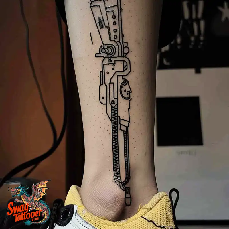 75 Zipper Tattoo Design Ideas: Trend & Stories Behind the Ink 42 Zipper Tattoo