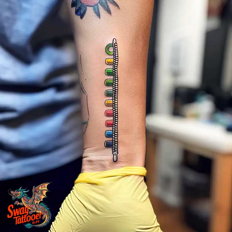 75 Zipper Tattoo Design Ideas: Trend & Stories Behind the Ink 66 Zipper Tattoo