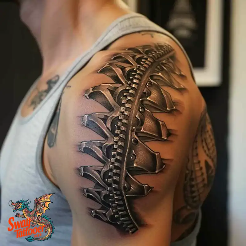 75 Zipper Tattoo Design Ideas: Trend & Stories Behind the Ink 3 Zipper Tattoo