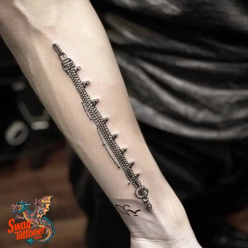 75 Zipper Tattoo Design Ideas: Trend & Stories Behind the Ink 2 Zipper Tattoo