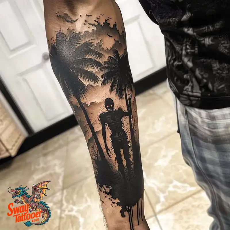 170 Zombie Tattoo Design Ideas: Inner Undead with Inked Art 158 Zombie Tattoo