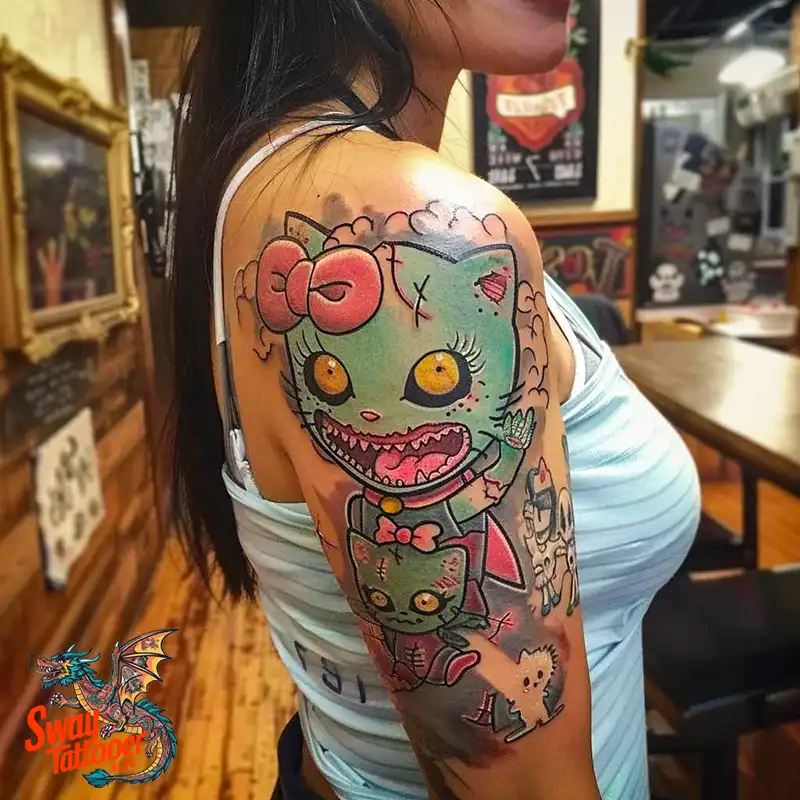 170 Zombie Tattoo Design Ideas: Inner Undead with Inked Art 40 Zombie Tattoo