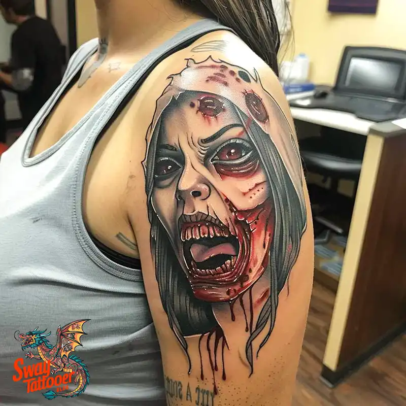 170 Zombie Tattoo Design Ideas: Inner Undead with Inked Art 31 Zombie Tattoo