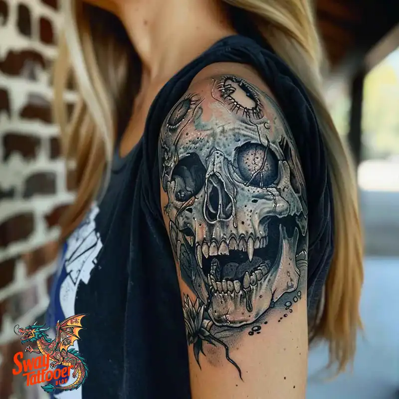 170 Zombie Tattoo Design Ideas: Inner Undead with Inked Art 29 Zombie Tattoo