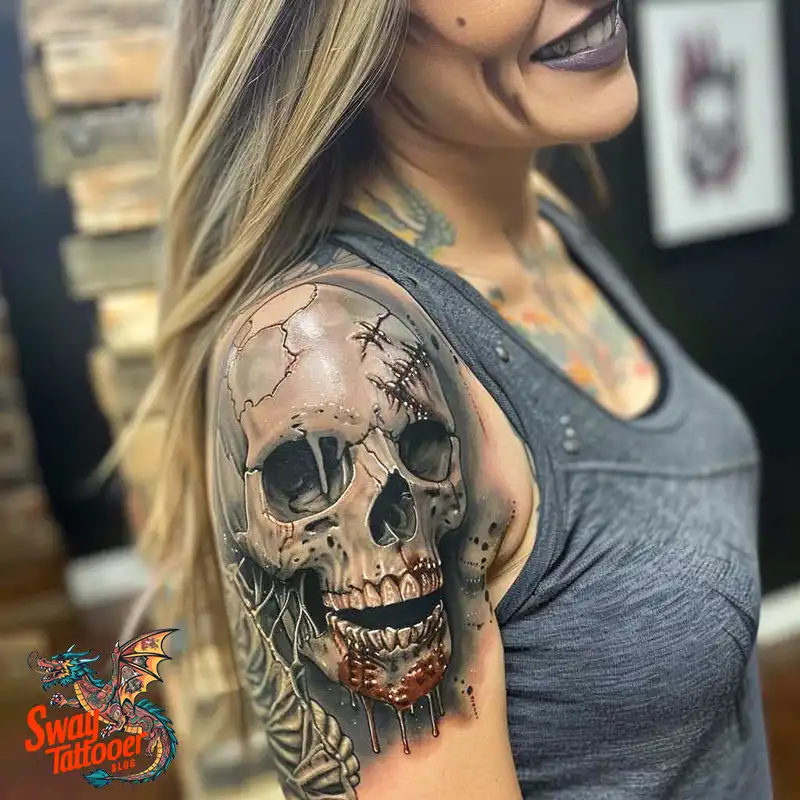 170 Zombie Tattoo Design Ideas: Inner Undead with Inked Art 30 Zombie Tattoo