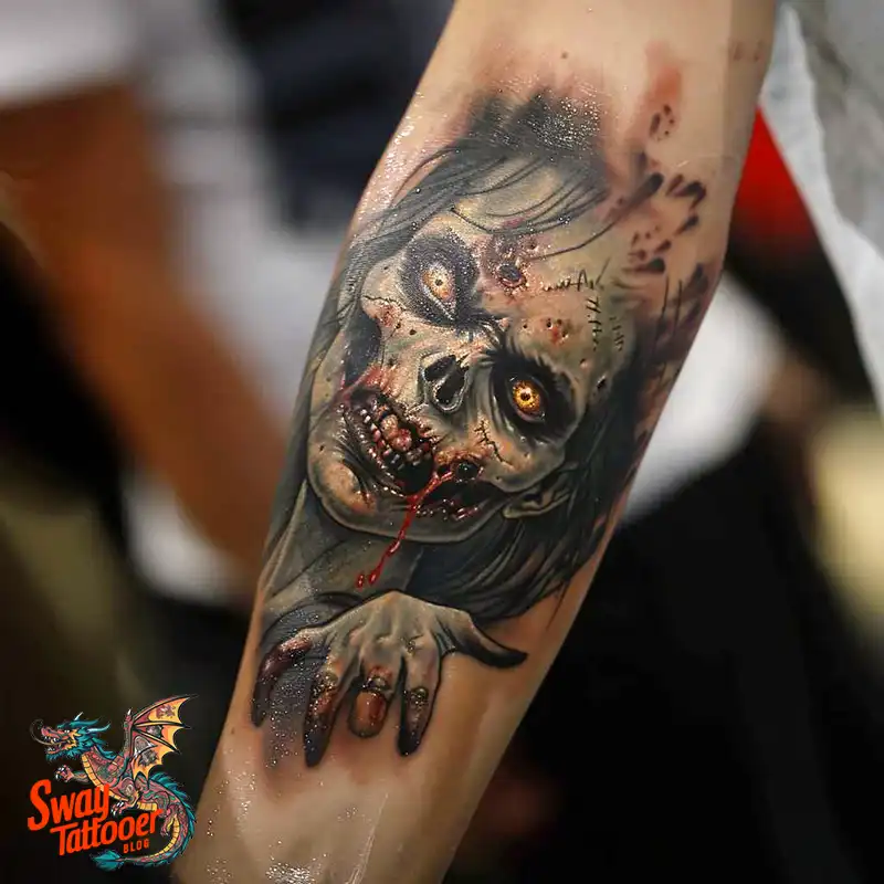 170 Zombie Tattoo Design Ideas: Inner Undead with Inked Art 20 Zombie Tattoo