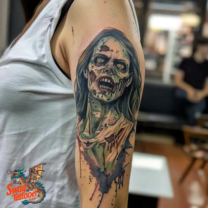 170 Zombie Tattoo Design Ideas: Inner Undead with Inked Art 19 Zombie Tattoo