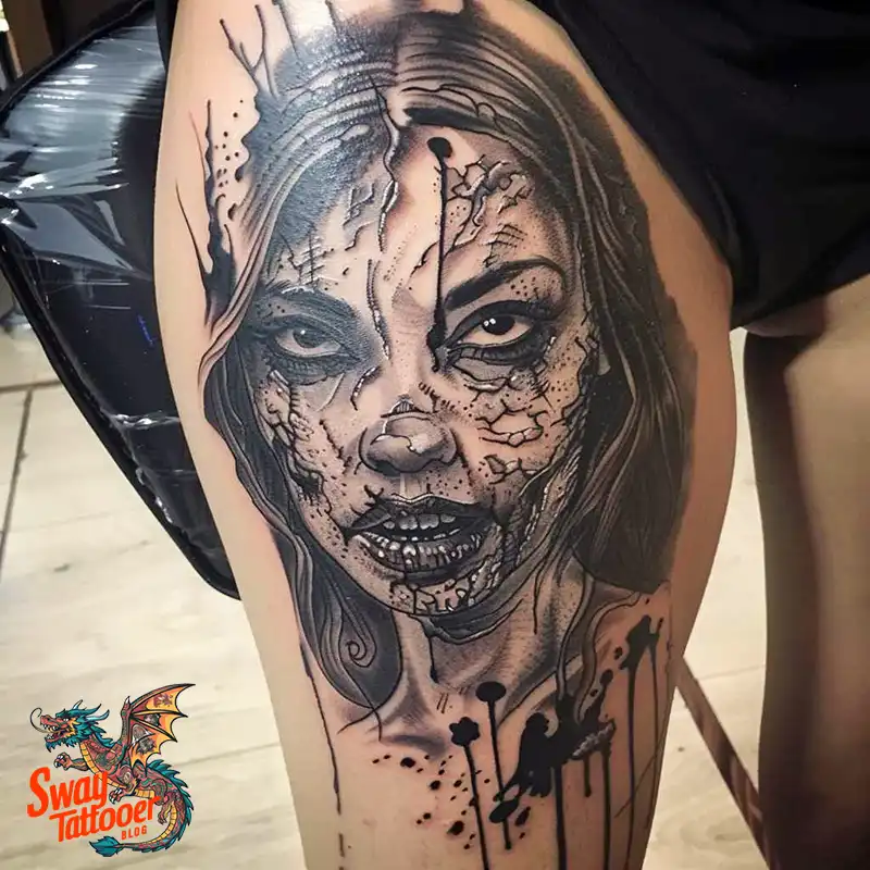 170 Zombie Tattoo Design Ideas: Inner Undead with Inked Art 15 Zombie Tattoo