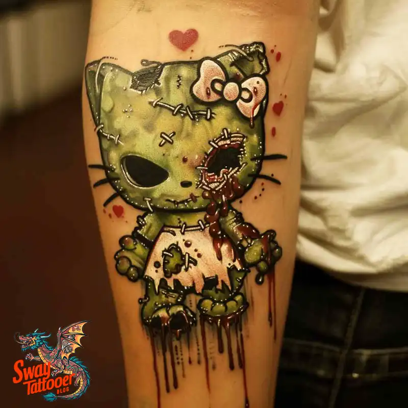 170 Zombie Tattoo Design Ideas: Inner Undead with Inked Art 13 Zombie Tattoo