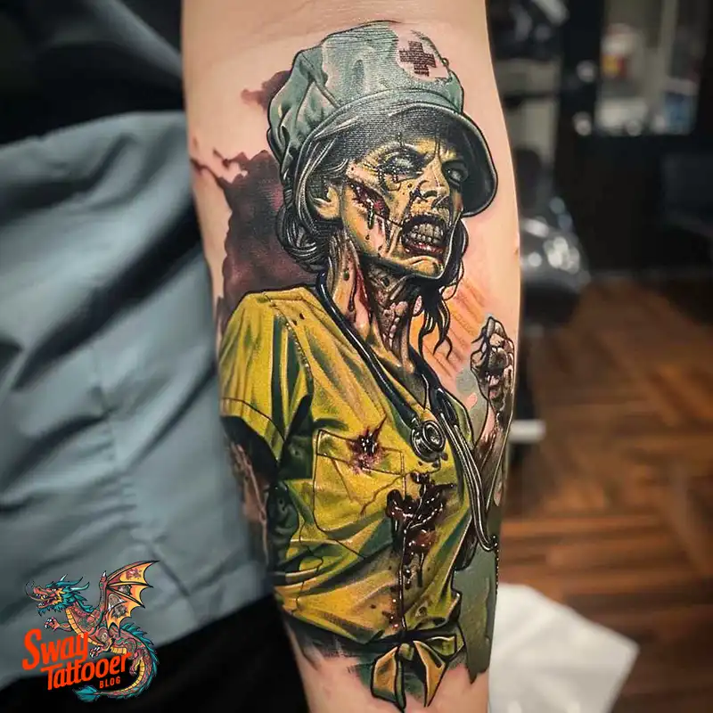 170 Zombie Tattoo Design Ideas: Inner Undead with Inked Art 5 Zombie Tattoo