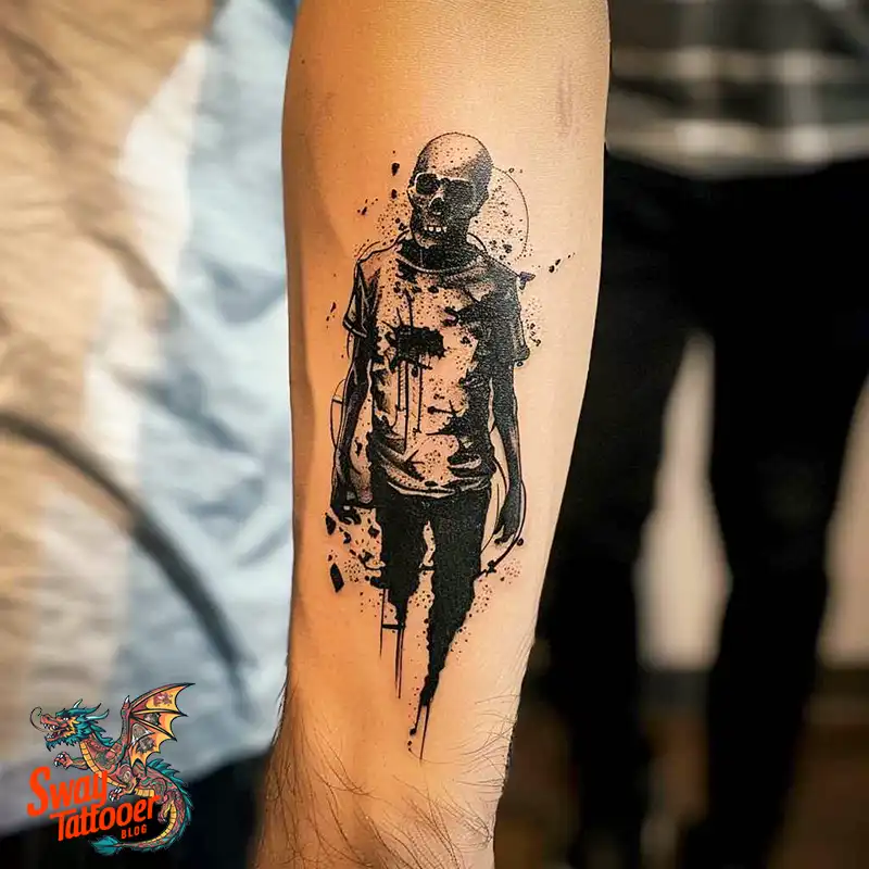 170 Zombie Tattoo Design Ideas: Inner Undead with Inked Art 162 Zombie Tattoo