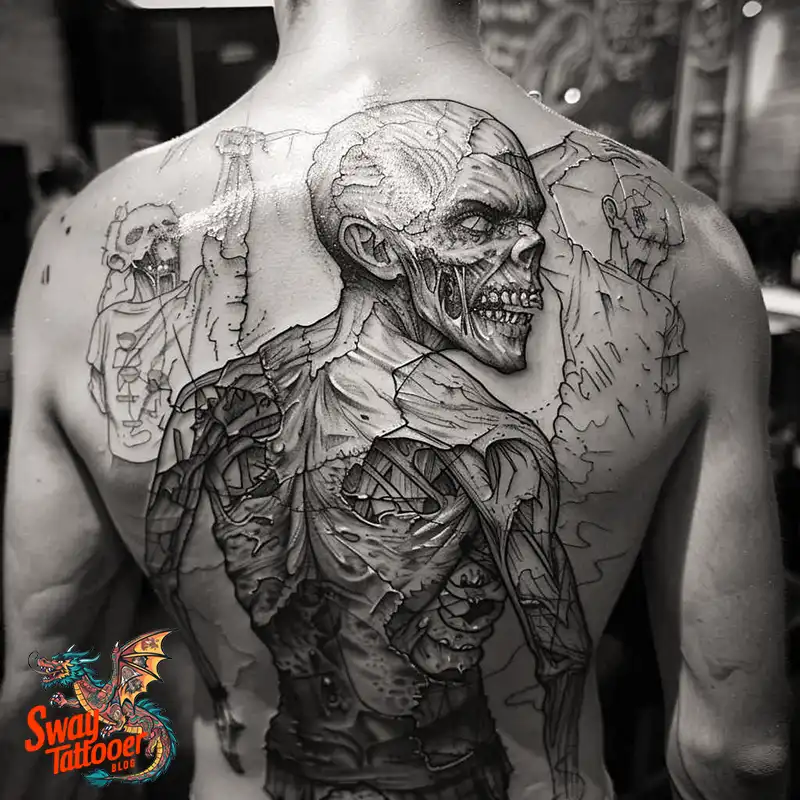 170 Zombie Tattoo Design Ideas: Inner Undead with Inked Art 142 Zombie Tattoo