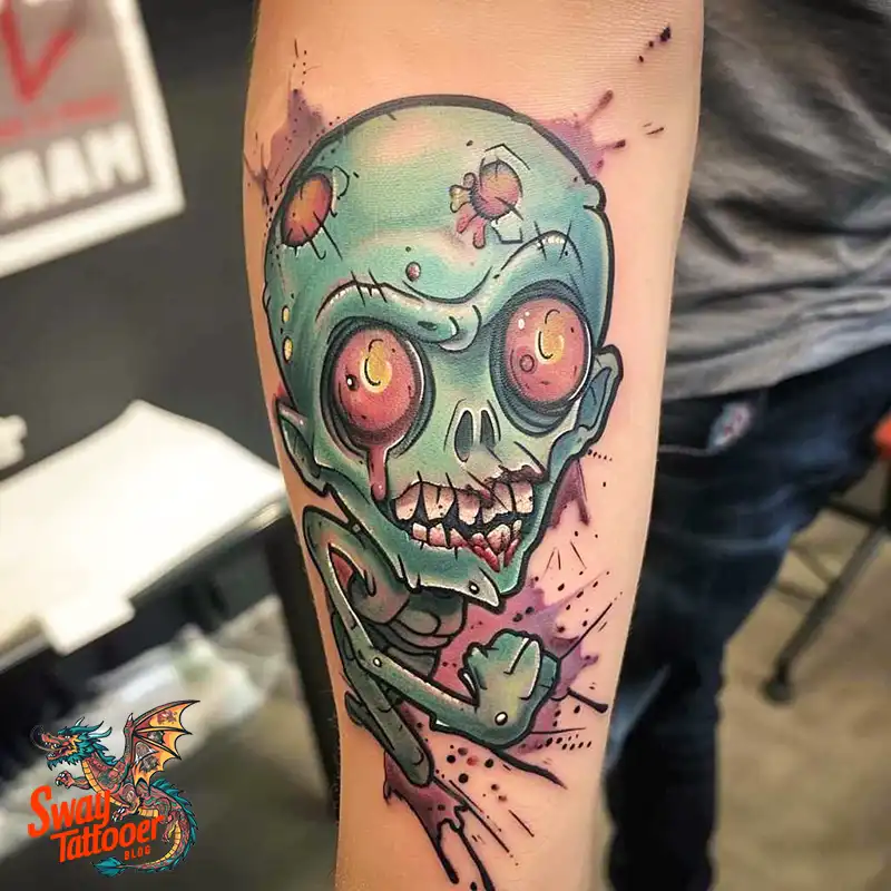 170 Zombie Tattoo Design Ideas: Inner Undead with Inked Art 148 Zombie Tattoo