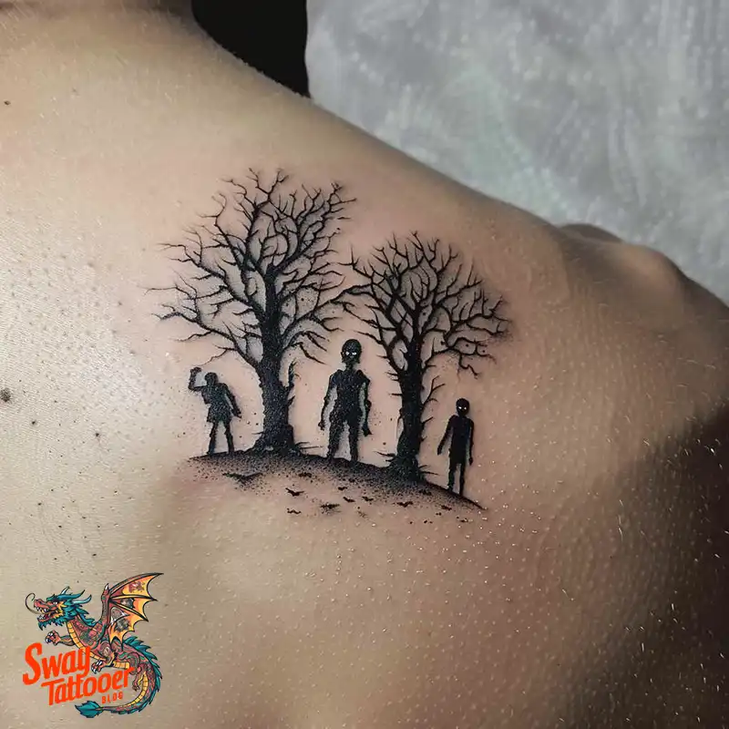 170 Zombie Tattoo Design Ideas: Inner Undead with Inked Art 134 Zombie Tattoo