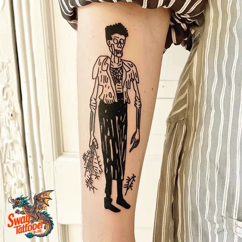 170 Zombie Tattoo Design Ideas: Inner Undead with Inked Art 88 Zombie Tattoo