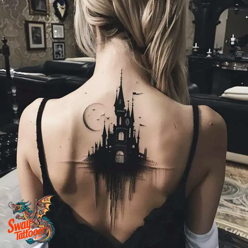 100 Castle Tattoo Designs – Fortresses of Meaning on Skin 9 Castle Tattoo