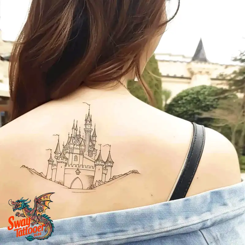 100 Castle Tattoo Designs – Fortresses of Meaning on Skin 8 Castle Tattoo