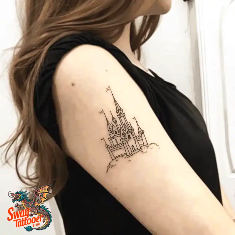 100 Castle Tattoo Designs – Fortresses of Meaning on Skin 6 Castle Tattoo