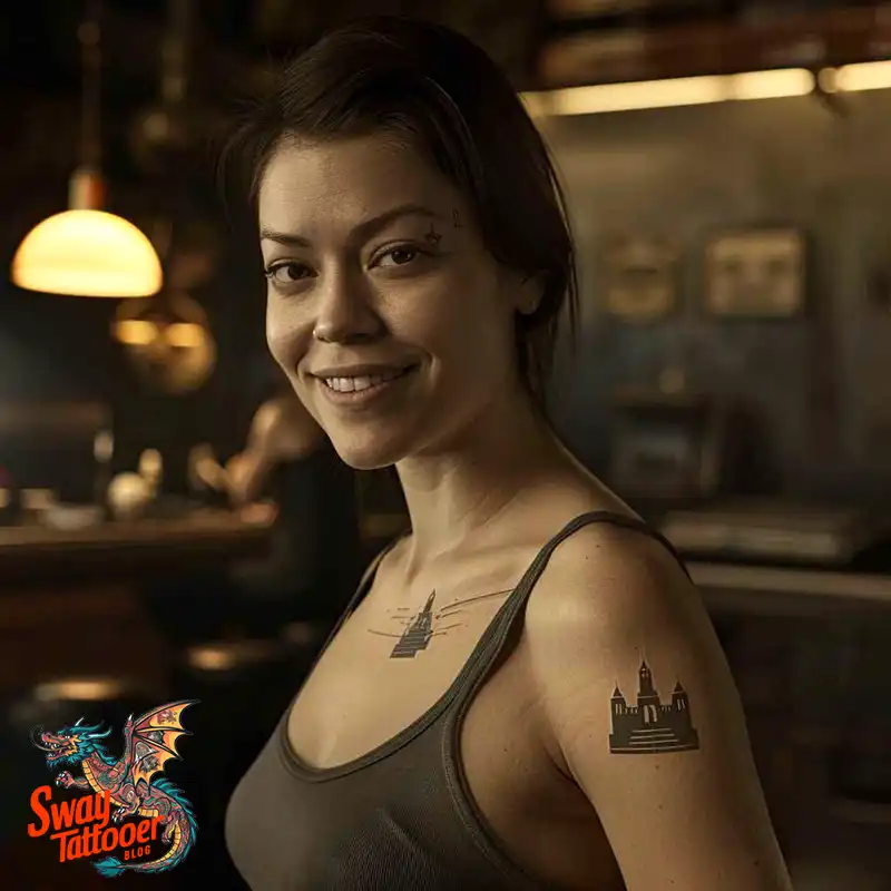 100 Castle Tattoo Designs – Fortresses of Meaning on Skin 3 Castle Tattoo