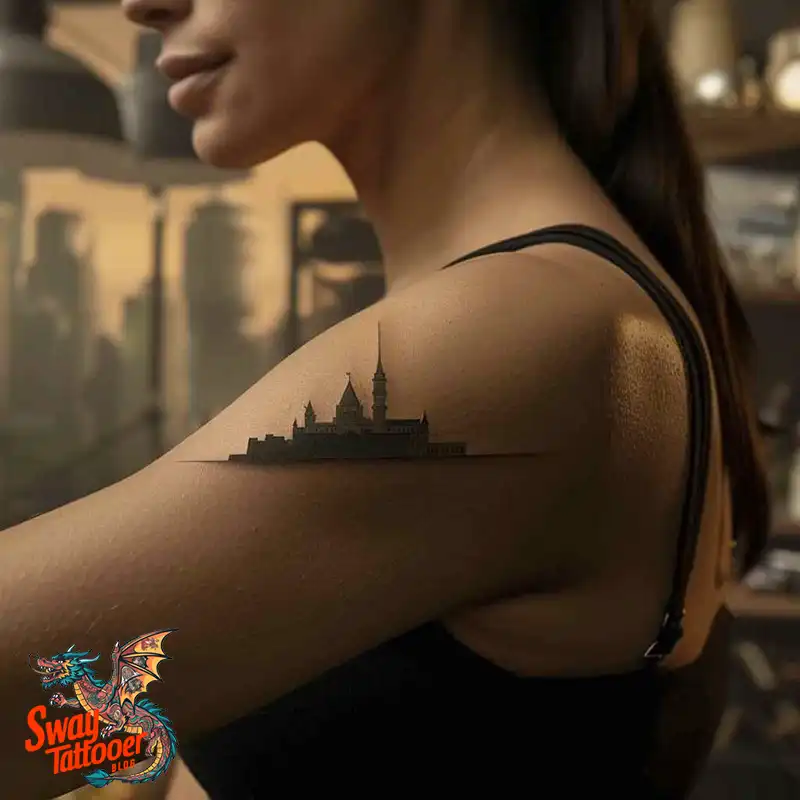 100 Castle Tattoo Designs – Fortresses of Meaning on Skin 2 Castle Tattoo