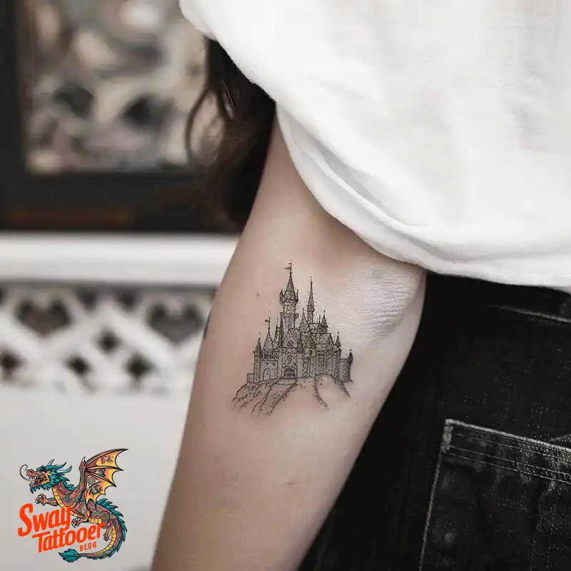 100 Castle Tattoo Designs – Fortresses of Meaning on Skin 1 Castle Tattoo