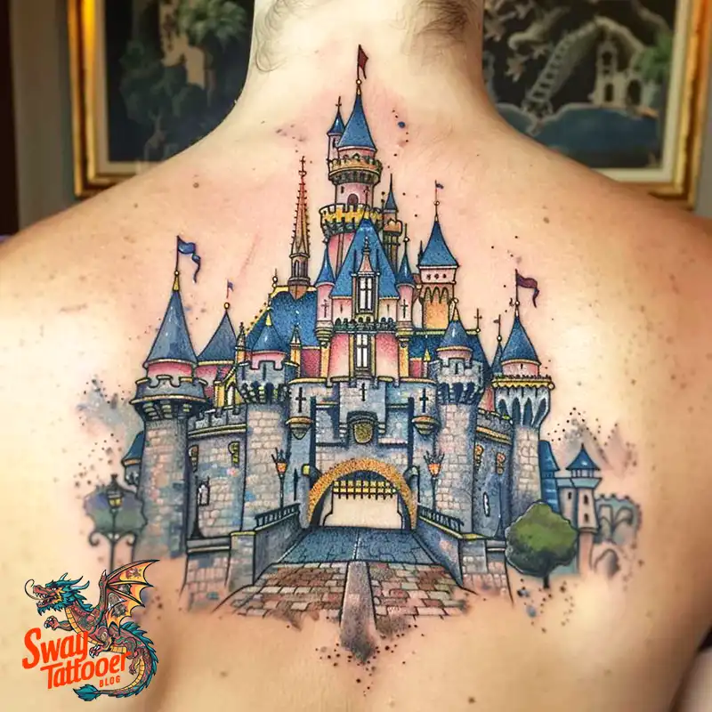 100 Castle Tattoo Designs – Fortresses of Meaning on Skin 96 Castle Tattoo