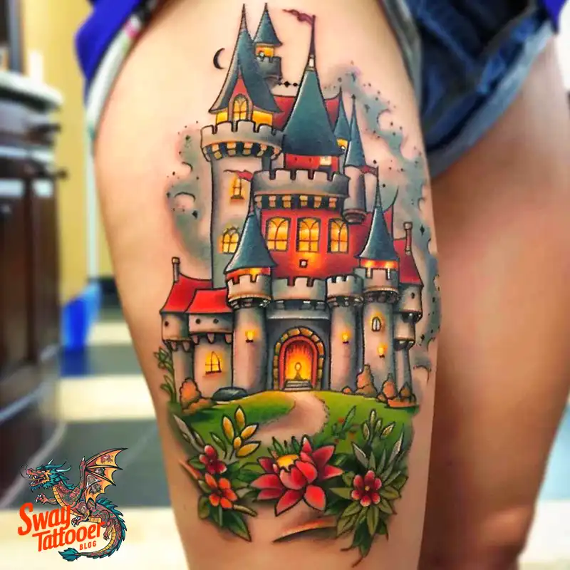 100 Castle Tattoo Designs – Fortresses of Meaning on Skin 100 Castle Tattoo