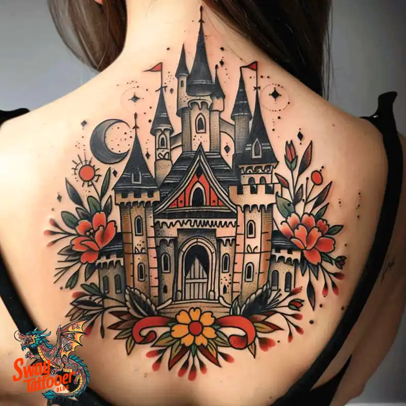 100 Castle Tattoo Designs – Fortresses of Meaning on Skin 101 Castle Tattoo