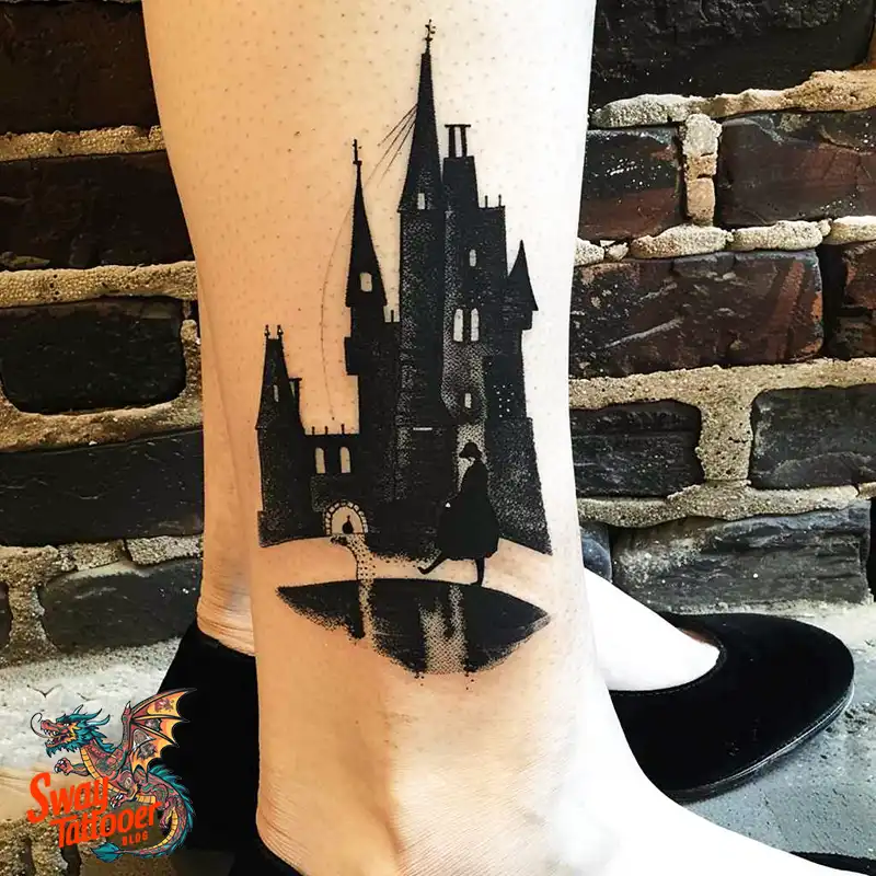 100 Castle Tattoo Designs – Fortresses of Meaning on Skin 71 Castle Tattoo