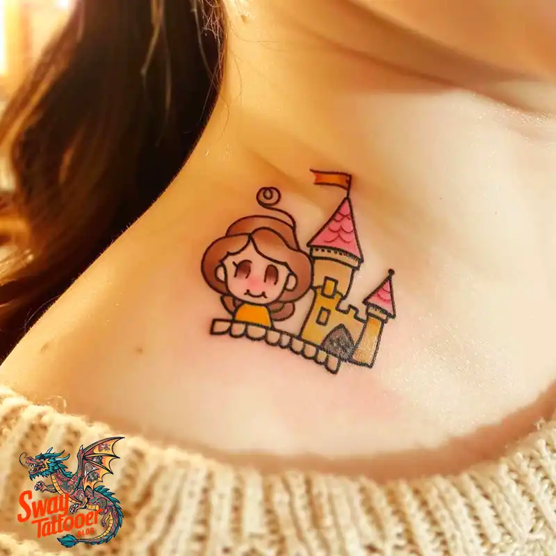 100 Castle Tattoo Designs – Fortresses of Meaning on Skin 65 Castle Tattoo