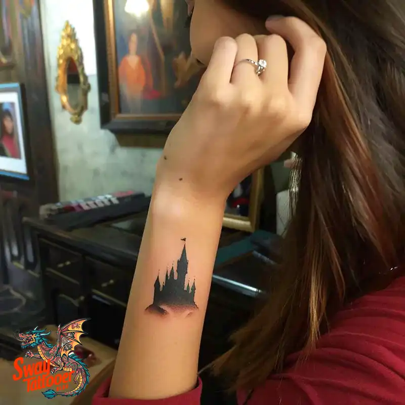 100 Castle Tattoo Designs – Fortresses of Meaning on Skin 59 Castle Tattoo