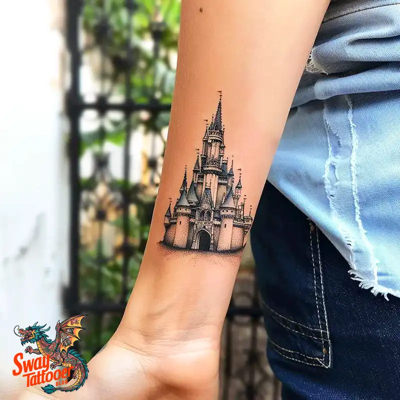 100 Castle Tattoo Designs – Fortresses of Meaning on Skin 50 Castle Tattoo