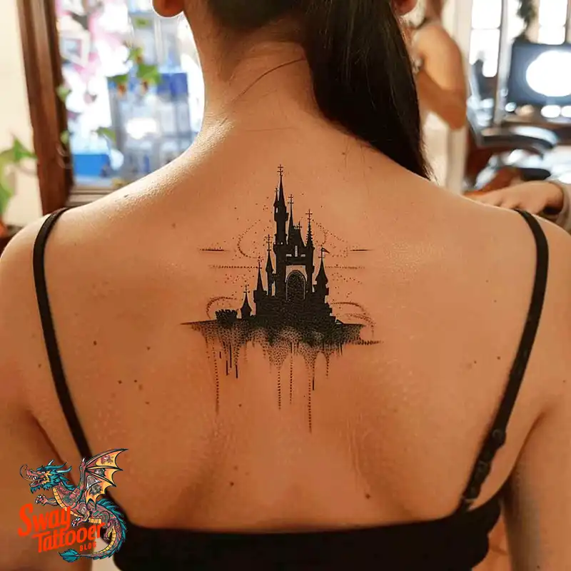 100 Castle Tattoo Designs – Fortresses of Meaning on Skin 48 Castle Tattoo