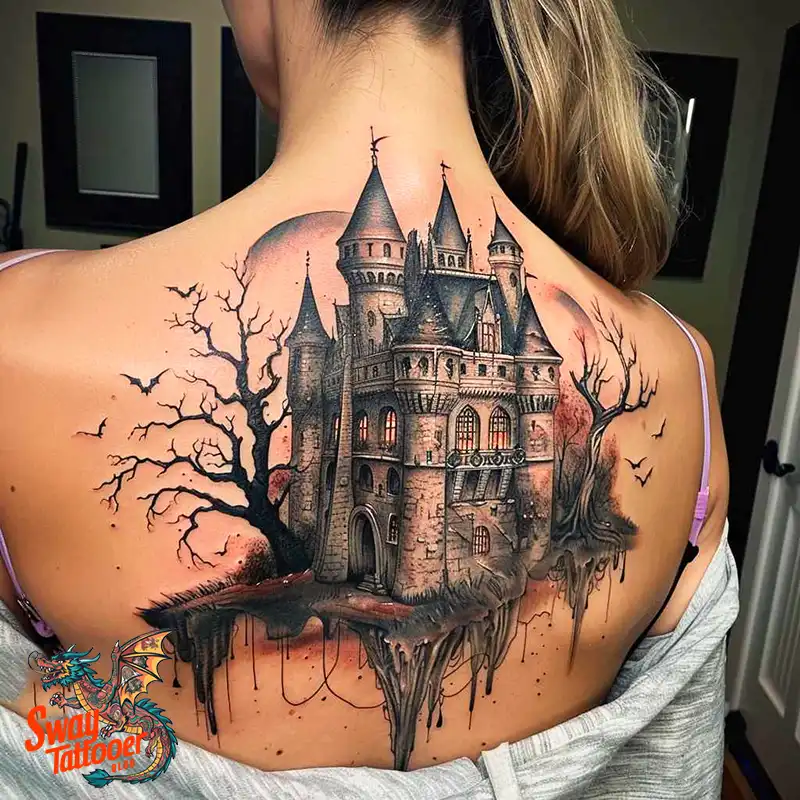 100 Castle Tattoo Designs – Fortresses of Meaning on Skin 21 Castle Tattoo
