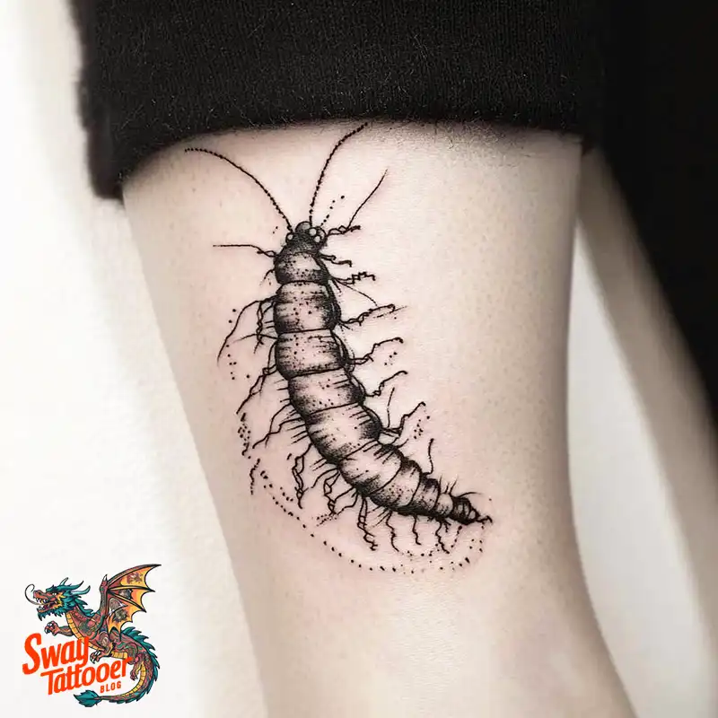 65 Caterpillar Tattoo Designs: Symbolism, Styles & Stories 52 caterpillar tattoo